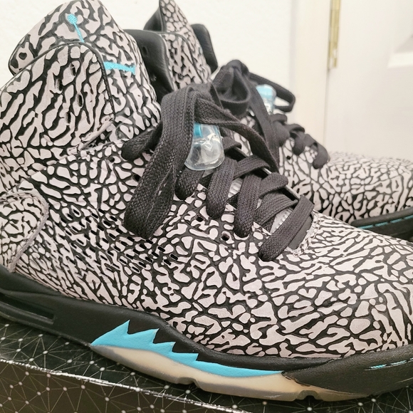 AIR JORDAN RETRO 5 "3LAB5" GAMMA BLUE  Sz 11 - Picture 5 of 10